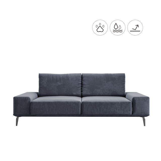 Диван Мастерфабрик Гугу Saga grey ткань рогожка