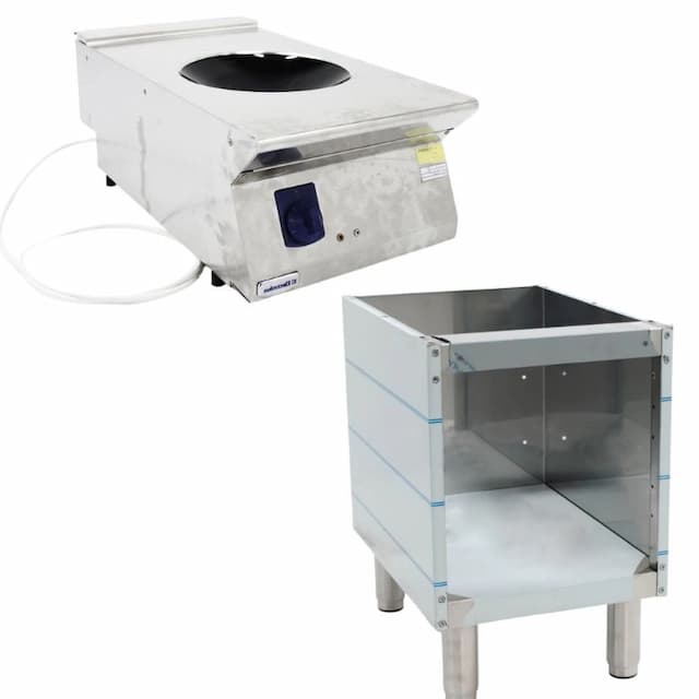 Плита индукционная 1-конфорочная Electrolux QINDW400 WOK на подставке арт. УТ-00085359 (Восстановленное 1 шт)