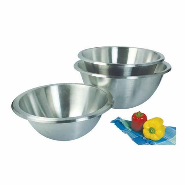 Миска полусферическая 2,0л d20см, без ручек, нерж.сталь MACO BW20