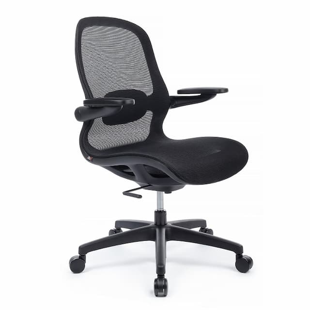 Кресло RV DESIGN Miller (YSJ-300) черный пластик / черная сетка