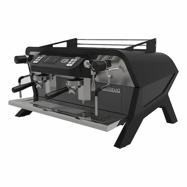 Кофемашина Sanremo F18 2 высокие гр. черная матовая