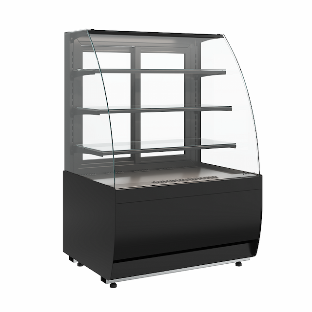 Витрина холодильная Carboma FLANDRIA 2 K70 VM 1,3-1 LIGHT (версия 2.0) (9005)