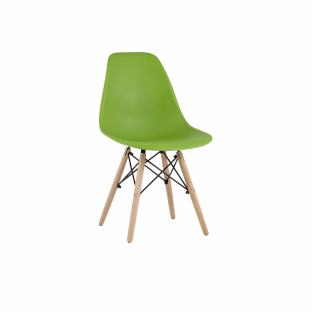 Стул пластиковый Клен Eames сгр022/6 (зеленый)