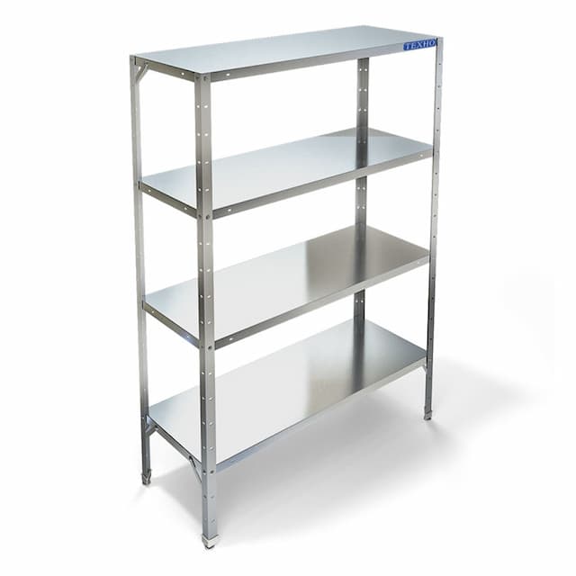 Стеллаж со сплошными полками Техно-ТТ СТР-114/804