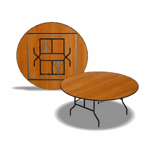 Стол банкетный складной круглый D.1200 M-0306