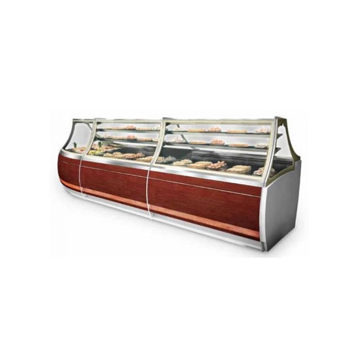 Витрина кондитерская угловая ISA PAGODA ICONA AE 30 3M RS A H150