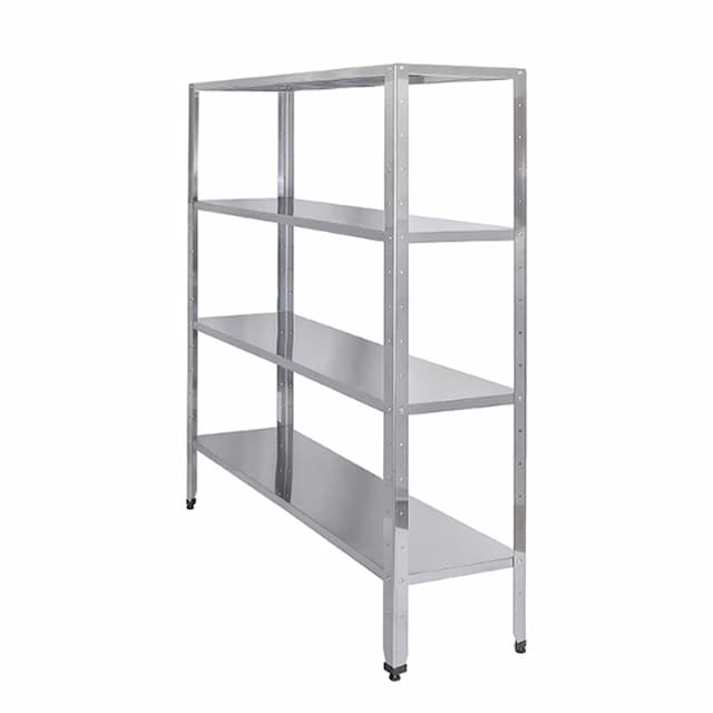 Стеллаж кухонный Luxstahl СР-1800х1400х300/4 нерж